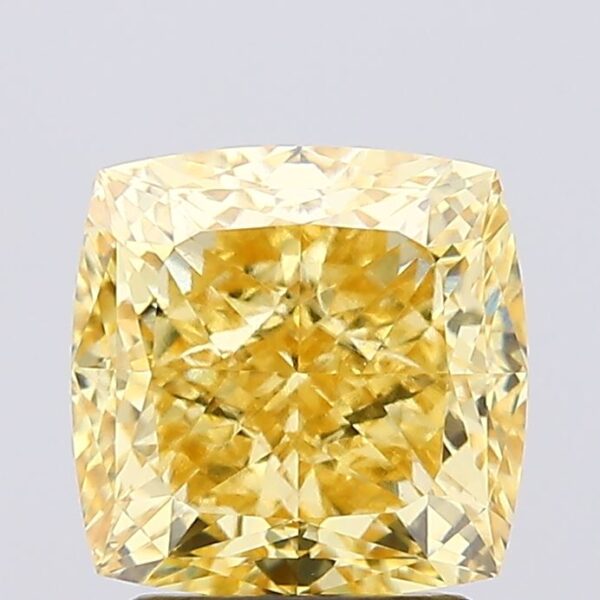 2.71 carat,  colour, VS1 clarity, Cushion shape, Lab Grown Diamond.