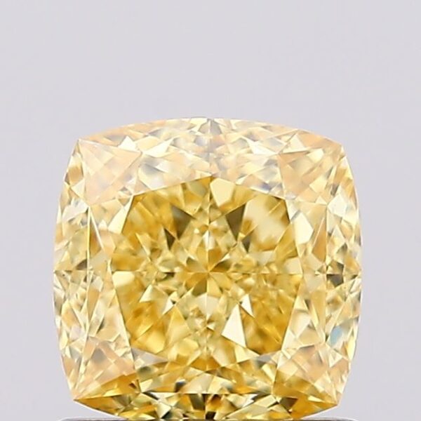 1.12 carat,  colour, VS1 clarity, Cushion shape, Lab Grown Diamond.