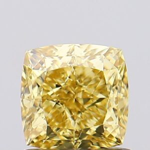 1.11 carat,  colour, VS2 clarity, Cushion shape, Lab Grown Diamond.