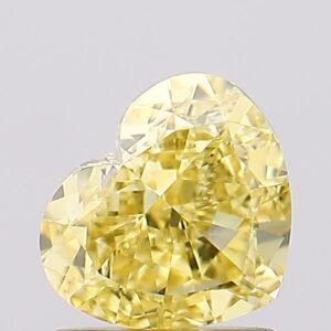 1.24 carat,  colour, VVS2 clarity, Heart shape, Lab Grown Diamond.