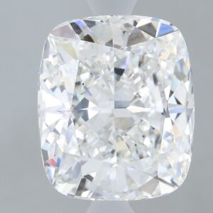 3.4 carat, F colour, VS2 clarity, Cushion shape, Lab Grown Diamond.