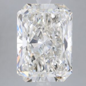 4.43 carat, G colour, VS1 clarity, Radiant shape, Lab Grown Diamond.