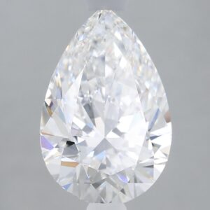 1.64 carat, E colour, VS2 clarity, Pear shape, Lab Grown Diamond.