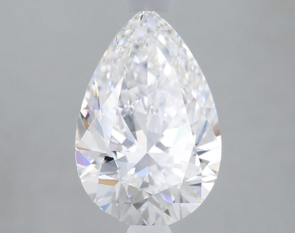 1.64 carat, E colour, VS2 clarity, Pear shape, Lab Grown Diamond.