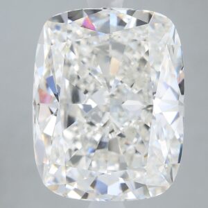 5.53 carat, G colour, VS2 clarity, Cushion shape, Lab Grown Diamond.