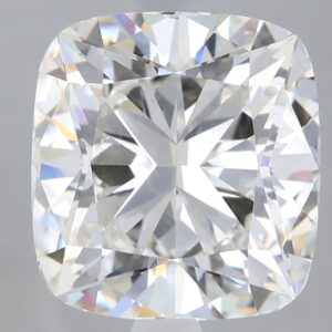 3.13 carat, G colour, VS1 clarity, Cushion shape, Lab Grown Diamond.