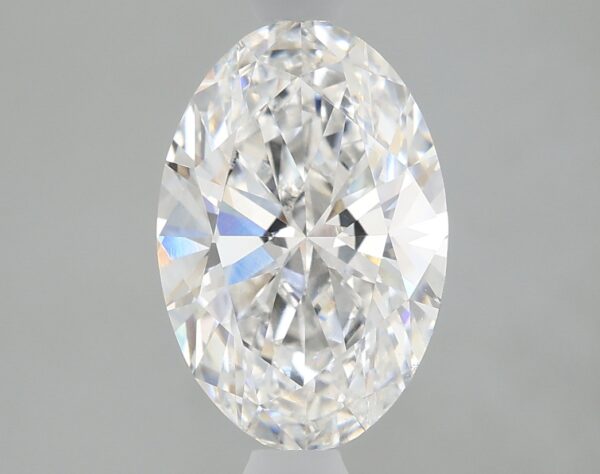 1.68 carat, E colour, VS1 clarity, Oval shape, Lab Grown Diamond.