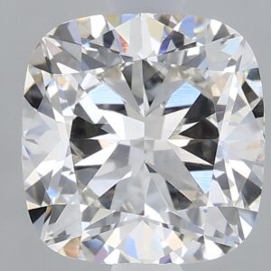 1.73 carat, G colour, VS1 clarity, Cushion shape, Lab Grown Diamond.