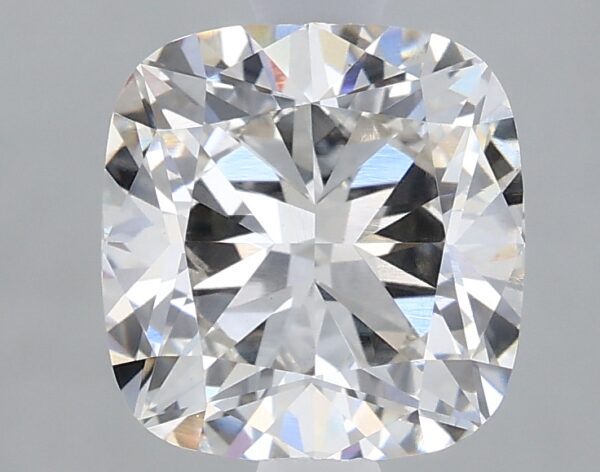 1.73 carat, G colour, VS1 clarity, Cushion shape, Lab Grown Diamond.