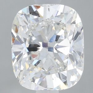1.48 carat, F colour, VS2 clarity, Cushion shape, Lab Grown Diamond.