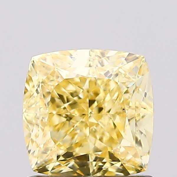 1.16 carat,  colour, VS1 clarity, Cushion shape, Lab Grown Diamond.