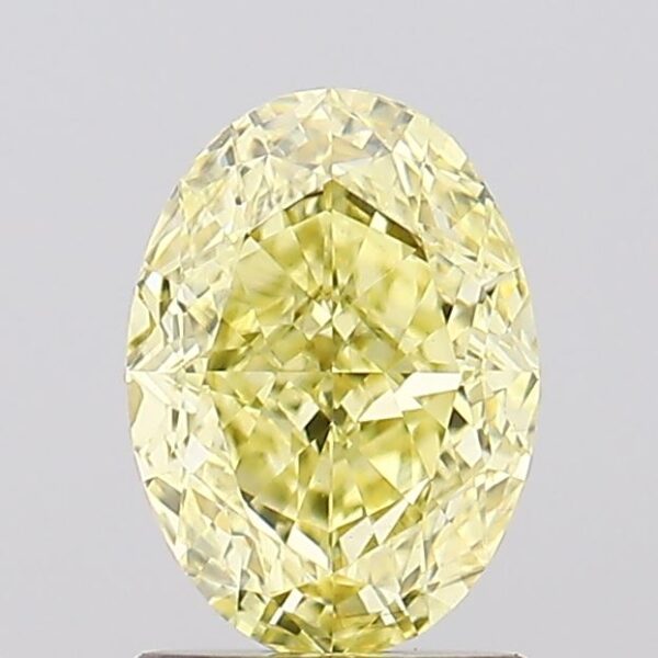 1.58 carat,  colour, SI1 clarity, Oval shape, Lab Grown Diamond.