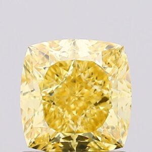 1.15 carat,  colour, VS2 clarity, Cushion shape, Lab Grown Diamond.