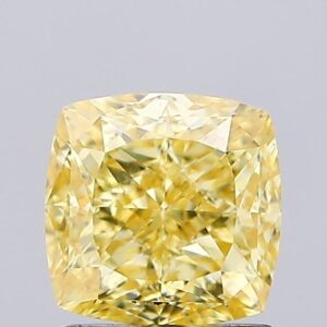 1.64 carat,  colour, VVS2 clarity, Cushion shape, Lab Grown Diamond.