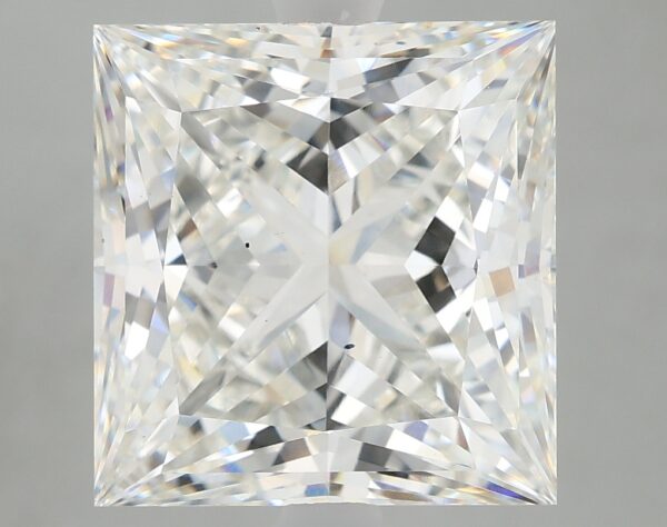 4.84 carat, G colour, VS1 clarity, Princess shape, Lab Grown Diamond.