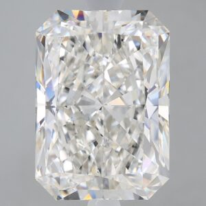 4.26 carat, G colour, VS2 clarity, Radiant shape, Lab Grown Diamond.