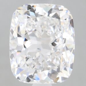 1.64 carat, E colour, VS1 clarity, Cushion shape, Lab Grown Diamond.