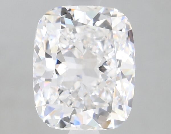 1.64 carat, E colour, VS1 clarity, Cushion shape, Lab Grown Diamond.
