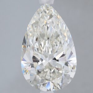 2.76 carat, G colour, VS1 clarity, Pear shape, Lab Grown Diamond.