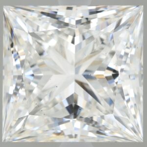 3.64 carat, E colour, VS2 clarity, Princess shape, Lab Grown Diamond.