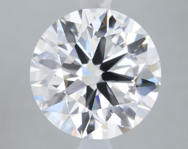 3.16 carat, G colour, VS1 clarity, Round shape, Lab Grown Diamond.
