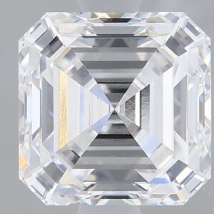 1.64 carat, E colour, VS1 clarity, Asscher shape, Lab Grown Diamond.
