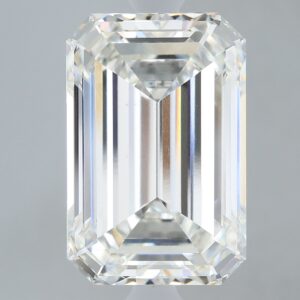 5.22 carat, G colour, VS1 clarity, Emerald shape, Lab Grown Diamond.