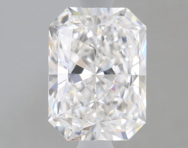 1.69 carat, D colour, VS1 clarity, Radiant shape, Lab Grown Diamond.