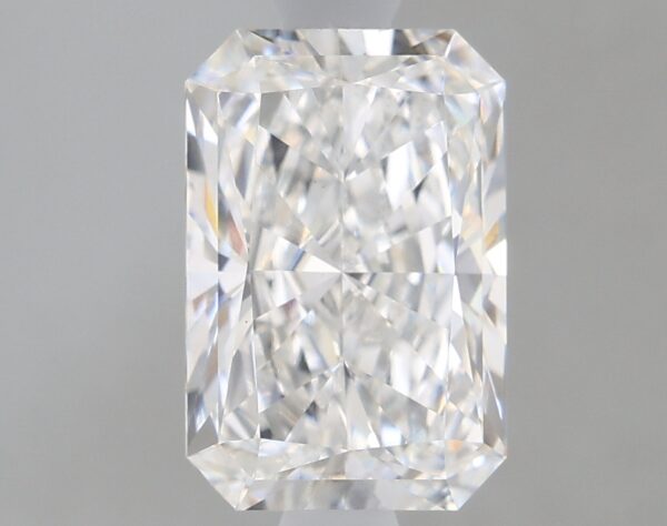 1.66 carat, E colour, VS1 clarity, Radiant shape, Lab Grown Diamond.