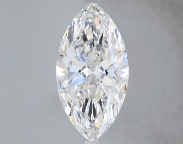 5.66 carat, F colour, VS2 clarity, Marquise shape, Lab Grown Diamond.
