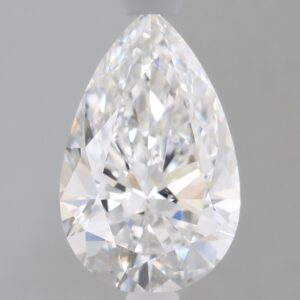 1.69 carat, E colour, VS1 clarity, Pear shape, Lab Grown Diamond.