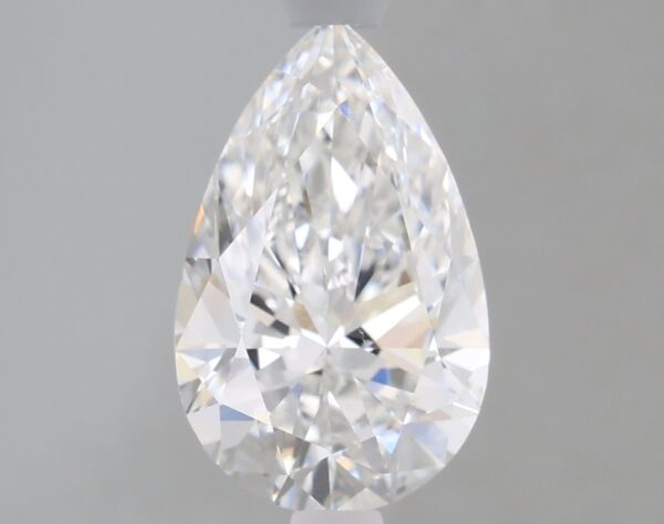 1.69 carat, E colour, VS1 clarity, Pear shape, Lab Grown Diamond.
