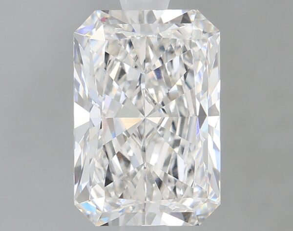 1.74 carat, F colour, VS1 clarity, Radiant shape, Lab Grown Diamond.