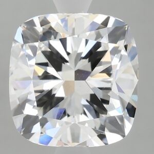 2.62 carat, G colour, VVS2 clarity, Cushion shape, Lab Grown Diamond.
