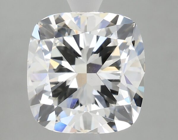 2.62 carat, G colour, VVS2 clarity, Cushion shape, Lab Grown Diamond.