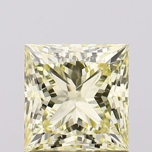 1.03 carat,  colour, VS2 clarity, Princess shape, Lab Grown Diamond.