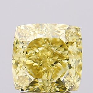 2.59 carat,  colour, VS2 clarity, Cushion shape, Lab Grown Diamond.