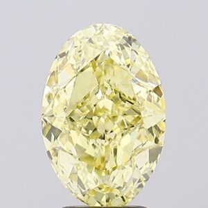 4.13 carat,  colour, VS1 clarity, Oval shape, Lab Grown Diamond.