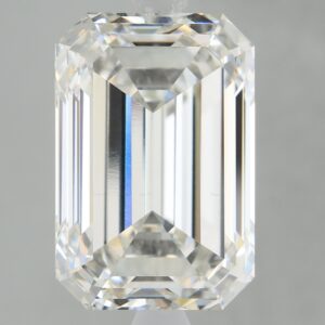 5.5 carat, G colour, VS1 clarity, Emerald shape, Lab Grown Diamond.