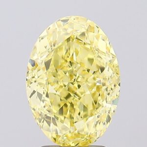 3.61 carat,  colour, VVS2 clarity, Oval shape, Lab Grown Diamond.