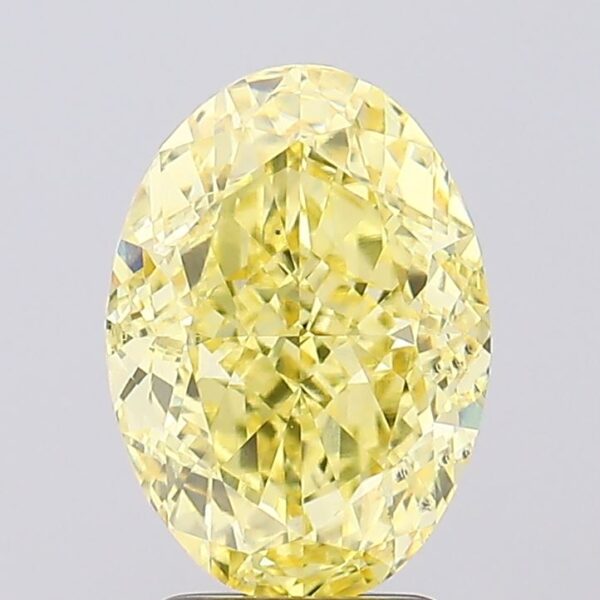 3.61 carat,  colour, VVS2 clarity, Oval shape, Lab Grown Diamond.