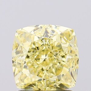 1.74 carat,  colour, VS1 clarity, Cushion shape, Lab Grown Diamond.