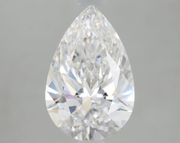 1.69 carat, E colour, VS1 clarity, Pear shape, Lab Grown Diamond.