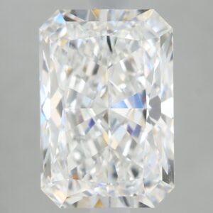 2.71 carat, E colour, VVS2 clarity, Radiant shape, Lab Grown Diamond.