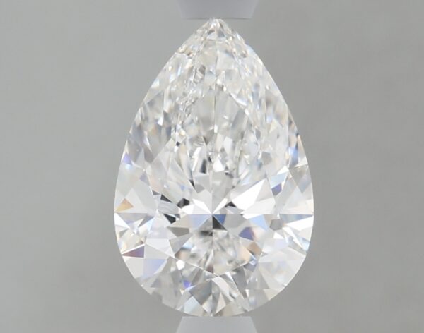1.08 carat, E colour, IF clarity, Pear shape, Lab Grown Diamond.