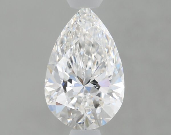 1.02 carat, E colour, VVS2 clarity, Pear shape, Lab Grown Diamond.