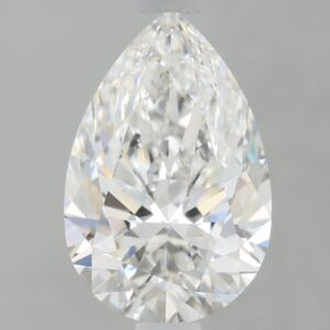1.63 carat, E colour, VS1 clarity, Pear shape, Lab Grown Diamond.