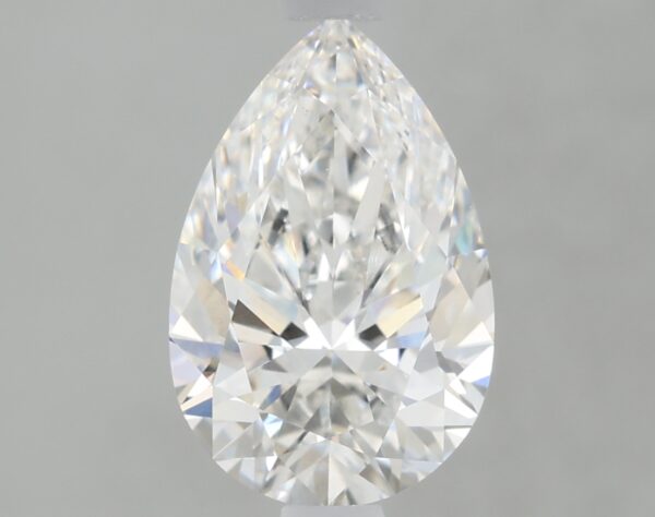 1.63 carat, E colour, VS1 clarity, Pear shape, Lab Grown Diamond.