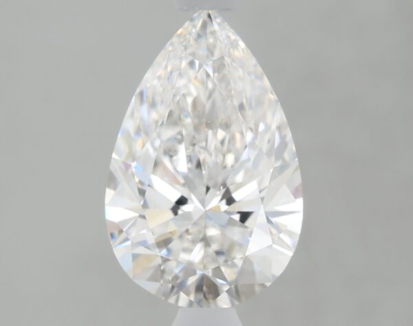 1.66 carat, E colour, VS1 clarity, Pear shape, Lab Grown Diamond.