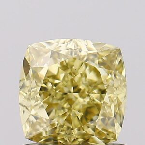 1.03 carat,  colour, VS2 clarity, Cushion shape, Lab Grown Diamond.